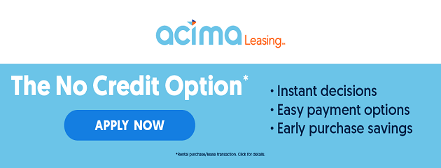 ACIMA Leasing Available